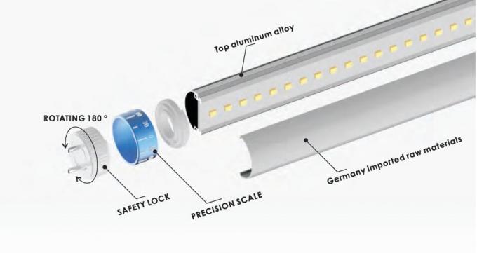 30 와트 전자 밸러스트 LED 관 흔들림 자유로운 운전사 전자 밸러스트 관 빛